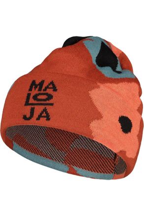 Maloja Fuscher Knitted Wool Beanie In Rosehip