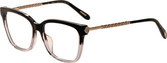 Chopard Womens 55mm Black Havana Opticals
