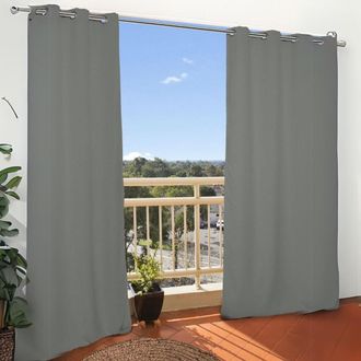 MOONDREAM Cortina de exterior moondream de tela lisa outdoor