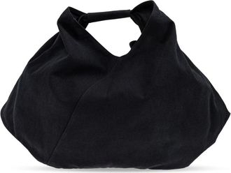 Maison Margiela Tassen, Dames, Zwart, ONE Size, Katoen, Japanse Draped Bag
