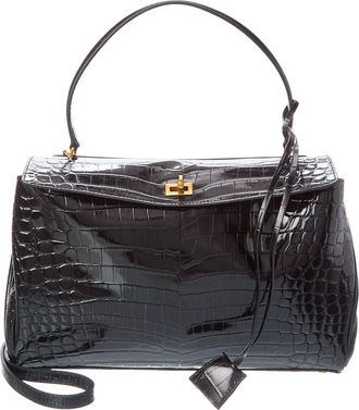 Tiffany & Fred Large Smooth Leather Tote