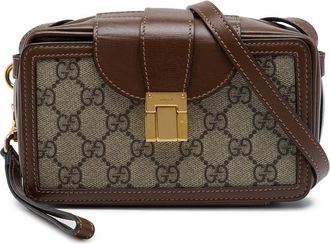 Gucci Pre-owned Gucci Mini GG Supreme Clasp Crossbody Ladies JIX4WTJZ8MDNAKL5