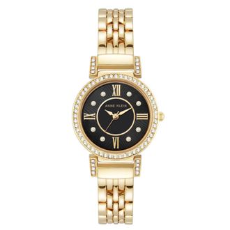 Anne Klein Womens Classic Black Dial Watch