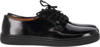 Churchs Padfield Polished Derby Shoes in Black Leather