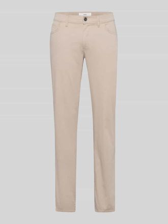 Brax Brax Hose mit 5-Pocket-Design aus Baumwoll-Mix in Beige, Gr&ouml;&szlig;e 32/30