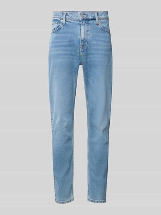 Armedangels Tapered Fit Jeans aus Tapered Fit Jeans aus Baumwoll-Lyocell-Mix Modell AARJO TARPA in Hellblau, Gr&ouml;&szlig;e 31/32