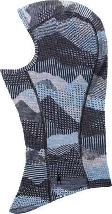 Smartwool Thermal Merino Pattern Balaclava - Unisex In Mist Blue Mountain