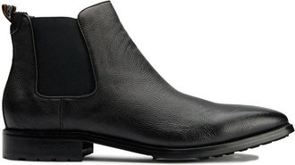 Simon Carter Mens Clover 3 Chelsea Boots - Black Leather - Size UK 11.5