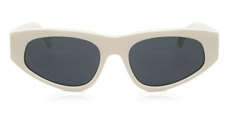 Soda Shades TRIXI Ivory Mens Sunglasses White Size 56