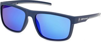 BMW BS0037 91X Mens Sunglasses Blue Size 59