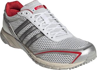adidas Adizero Adios OG Sneaker in Silver/Core Black/Scarlet at Nordstrom, Size 11.5
