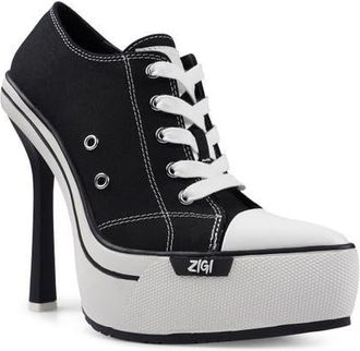 Zigi Soho Hally Pointed Toe Platform Pump in Black at Nordstrom, Size 9