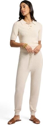 Onia Cotton Boucle Jogger in Natural at Nordstrom, Size X-Small