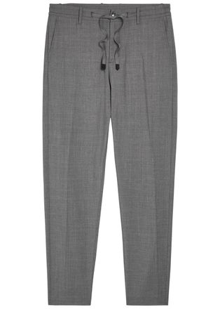 Canali Wool Trousers - Grey - 52 (IT52 / XL)