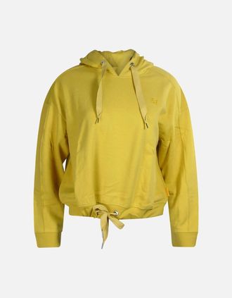 Parajumpers Womens Parajumpers Gaye Plain Yellow Hoodie - Size: 10/8