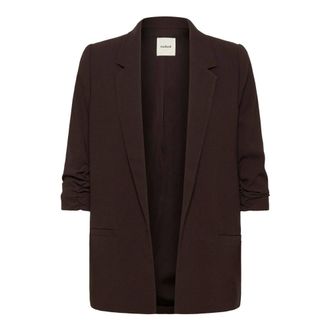 Soaked In Luxury SL Shirley Blazer - Dames - Jassen - Bruin - Maat: M