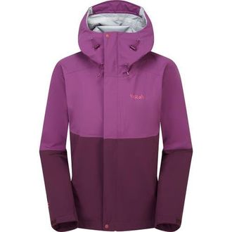 RAB Firewall Jacket - Womens in Plum/mulberry at Nordstrom, Size X-Large