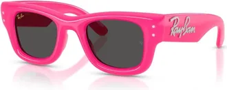 Ray-Ban Wayfarer Puffer - unisex - Zonnebrillen - Roze - 47 MM - Accessoires