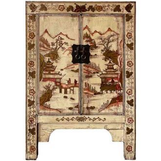 Wanderlust Deco Recibidor De Madera Marr&oacute;n 58x37.5x84.5