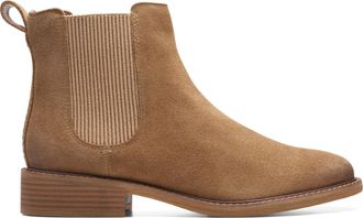 Clarks Cologne Arlo 2 Womens Ankle Boots Tan 6 UK