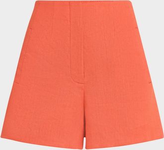Veronica Beard Jazmin Tailored Shorts