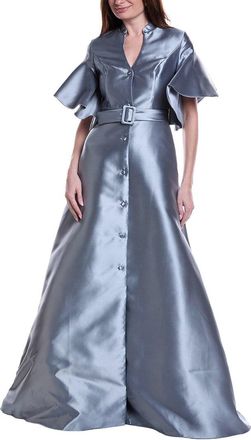 Rene Ruiz Mikado Shirt Gown