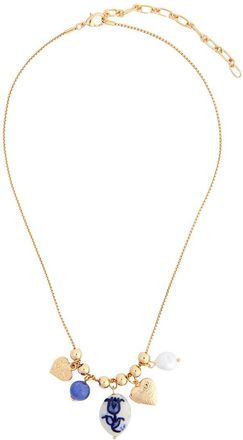 Saachi Saachi 14K Mixed Charm Necklace