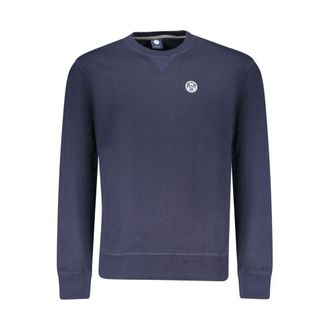 North Sails Blue Cotton Mens Mens Sweatshirt