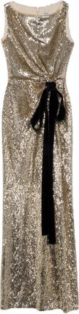 SIMKHAI Felicity maxi-jurk met pailletten - Goud