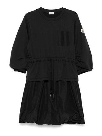 Moncler Logo-Patch Dress
