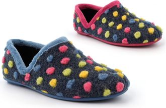 Generic Ladies Rubber Sole Slippers Size 3 Ladies Lightweight Slippers Size 6 Lightweight Slipper Womens Rubber Sole Slipper Slip On Sizes 3-8 Blue/Fuchsia 6 