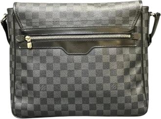Louis Vuitton Pre-owned Daniel MM Damier Graphite Schoudertas - Heren - Vintage Schoudertas - Grijs - ONE Size - Vintage