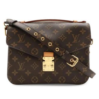 Louis Vuitton Pre-owned Pochette M&eacute;tis - Dames - Pre-owned - Bruin - Maat: ONE Size