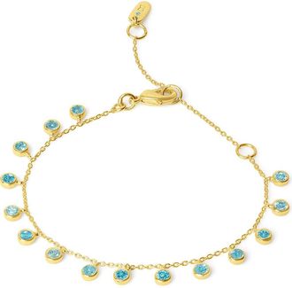 Dean Davidson Orsay Charm Bracelet in Sky Blue Cz at Nordstrom