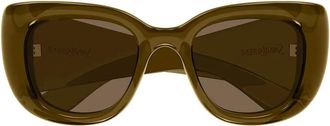 Saint Laurent Sunglasses Sl 903 Howl 004 Brown/Brown Unisex