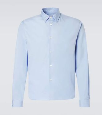 Prada Gathered cotton shirt