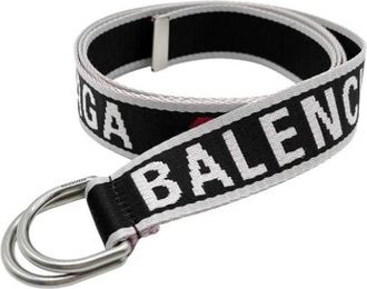 Balenciaga Pre-owned Ring belt - unisex - Vintage Accessoires - Zwart - ONE Size - Polyester - Vintage
