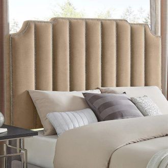 Casa Luna Mink Plush Double 30 inch Strutted Headboard