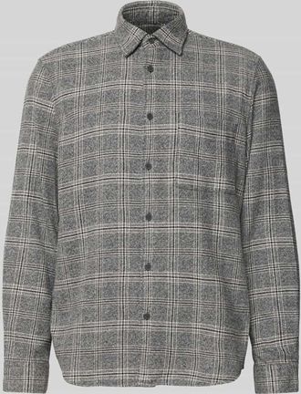 Marc O'Polo Regular Fit Freizeithemd aus reiner Baumwolle in Hellgrau, Größe XXL