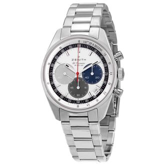 Zenith El Primero Chronomaster Chronograph Automatic White Dial Mens Watch 03.3200.3600/69.M3200