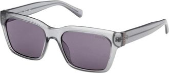 Guess Square Zonnebrillen - Heren - Zonnebrillen - Grijs - 54 MM - Accessoires