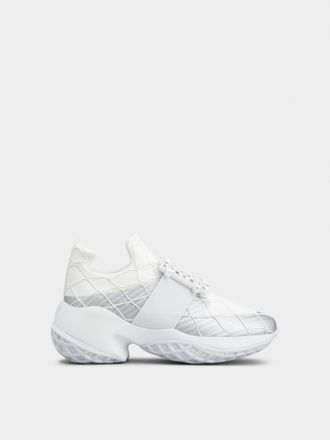 Roger Vivier Viv Run Sneakers in fabric