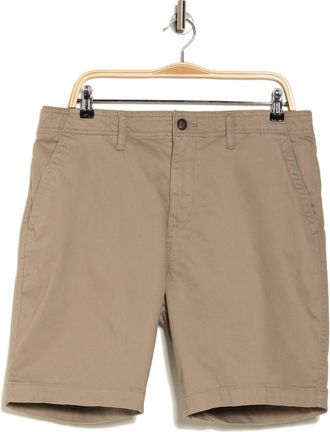 Lucky Brand Stretch Cotton Sateen Chino Shorts in Sandstone at Nordstrom Rack, Size 34