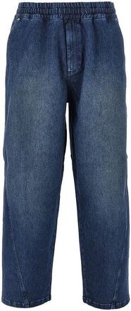 Emporio Armani Stretch denim loose fit pants Man XS