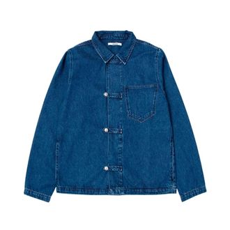 Edmmond Studios Edmmond Studios - Avail Jacket - Heren - Jassen - Blauw - Maat: M Katoen