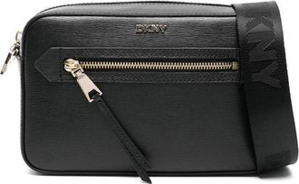 DKNY Bryant Ave Camera Bag - Dames - Schoudertassen - Zwart - ONE Size - Leer - Tassen