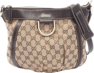 Gucci Pre-owned Gucci GG Canvas Abbey D Ring Crossbody Unisex XP9WT3GY9NXUYCLG