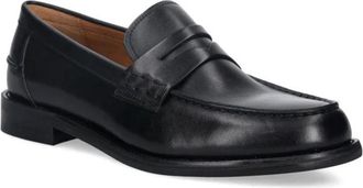 Vagabond Steven Strap Loafers - Heren - Loafers - Zwart - 40 EU - Leer - Schoenen