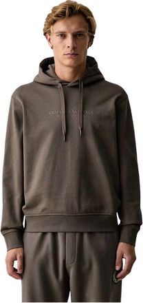 A|X Armani Exchange Sudadera con capucha - Sweatshirts & Hoodies - Hombre - Marr&oacute;n - 2XL