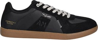 Aeronautica Sneakers - Heren - Sneakers - Zwart - 41 EU - Leer - Schoenen